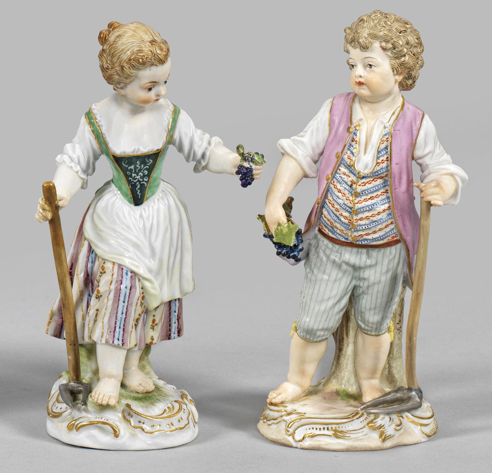 Paar GÃ¤rtnerkinder als GegenstÃ¼cke (1 of 1)