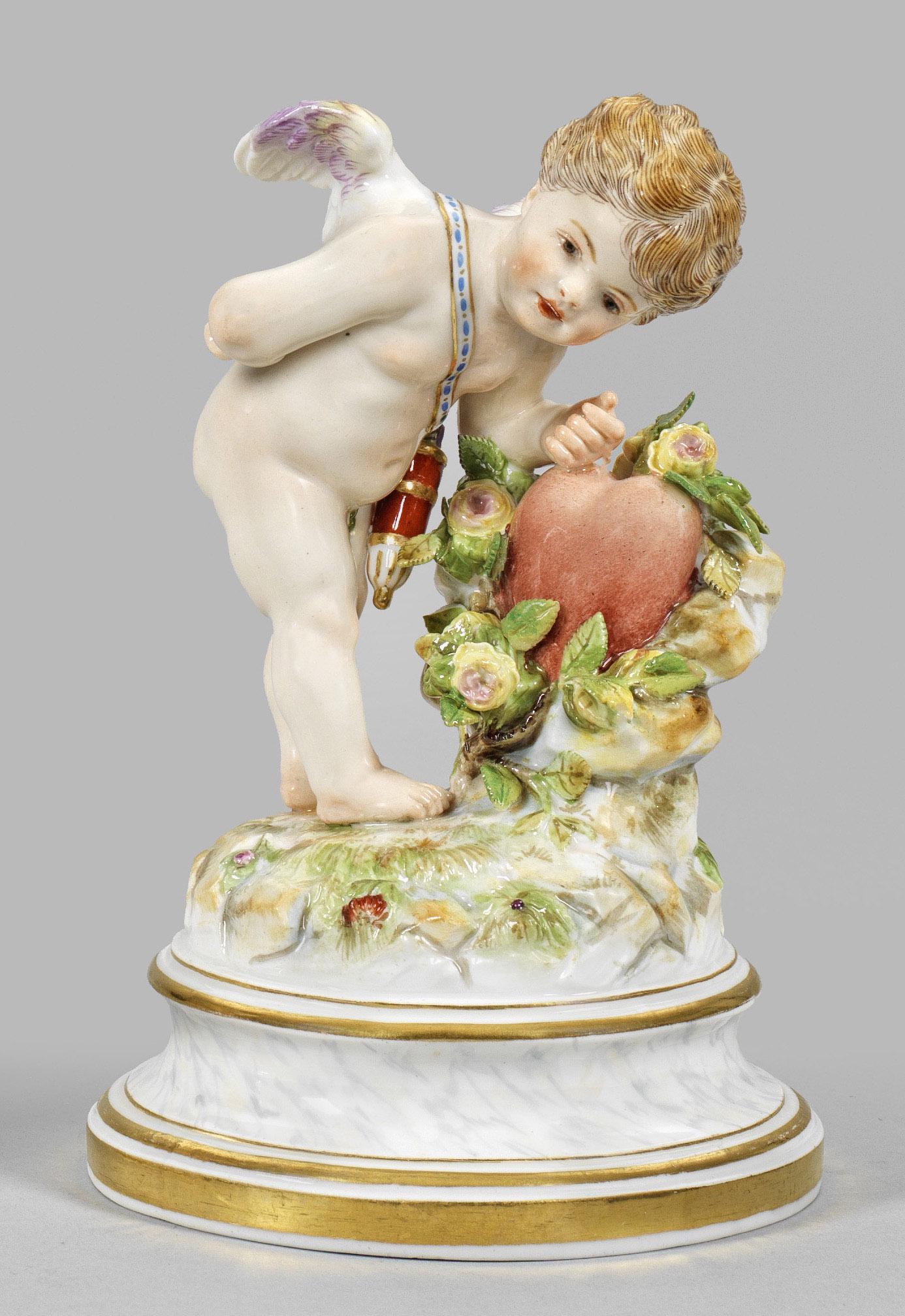 Amor, an ein Herz klopfend. Originaltitel (1 of 1)