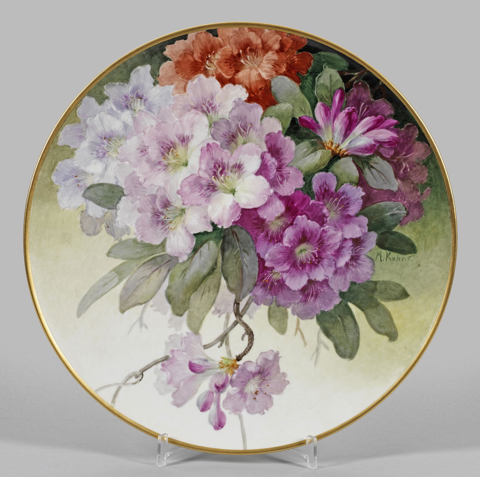GroÃŸer Wandteller mit Weichmalerei (1 of 1)