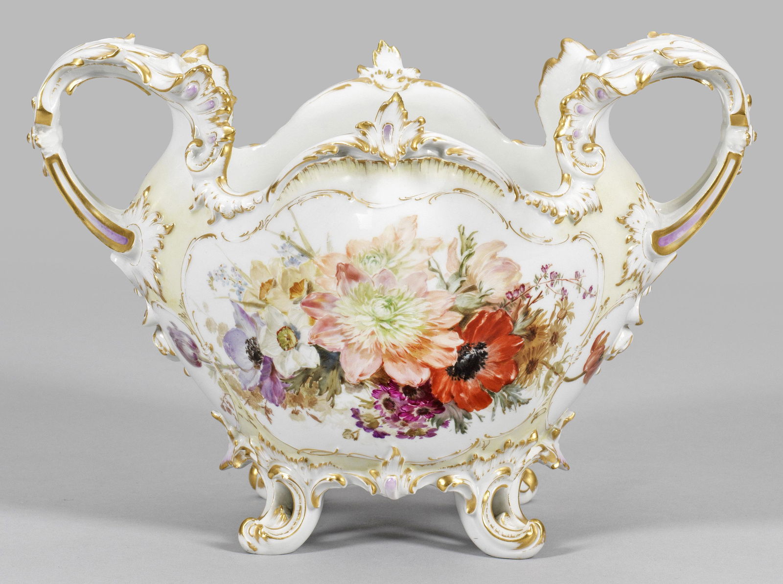 PrÃ¤chtige Jardiniere mit Weichmalerei von Ernst Heinecke (1 of 1)