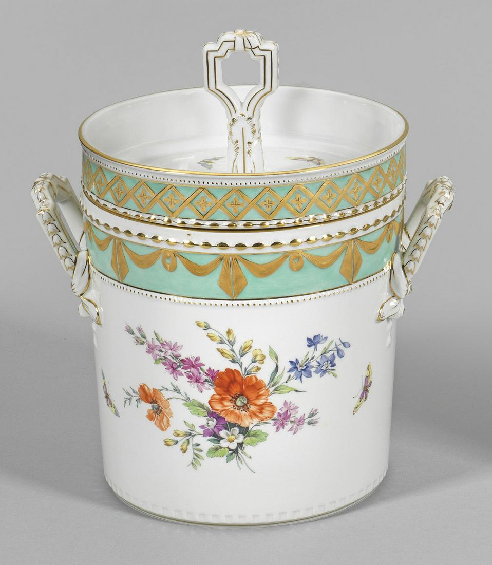 EiskÃ¼hler "Kurland" mit Blumendekor (1 of 1)