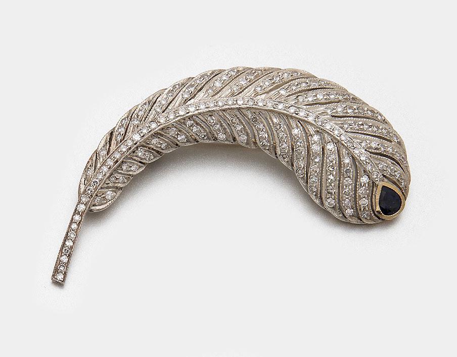 Russische Diamant-Brosche (1 of 1)