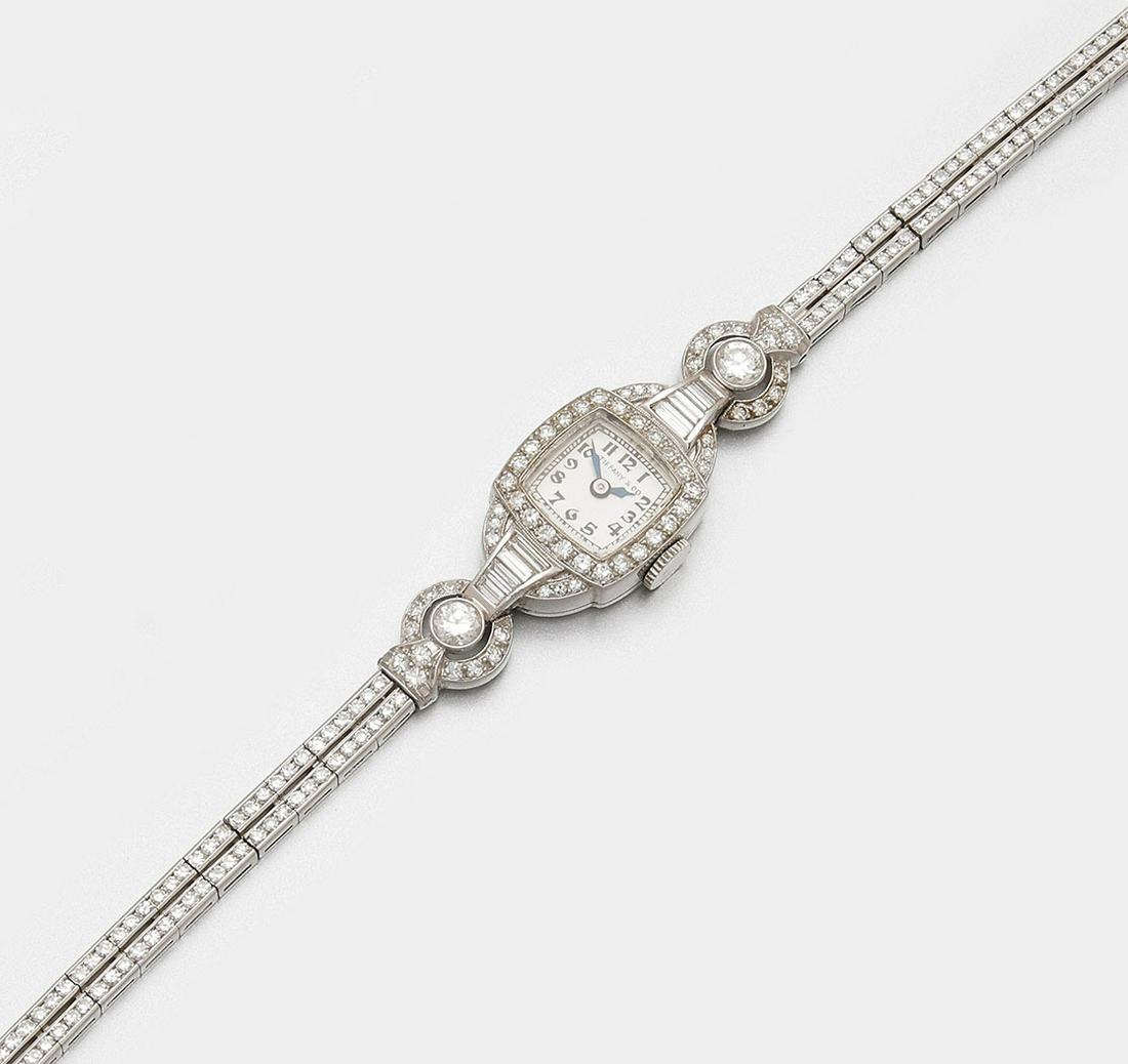 Art DÃ©co-Damenarmbanduhr von Tiffany (1 of 1)