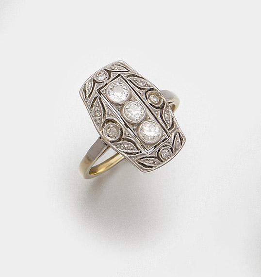 Art DÃ©co-Diamantring (1 of 1)