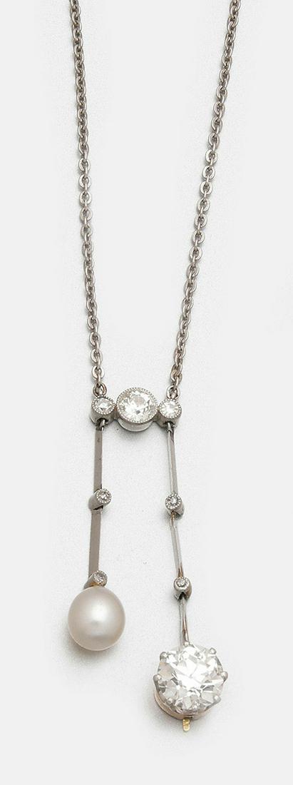 Jugendstil LavalliÃ¨re-Collier (1 of 1)