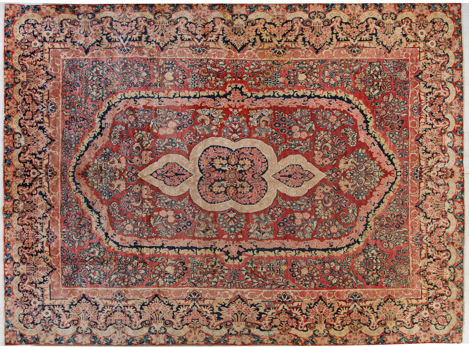 GroÃŸer alter Sarough-Teppich (1 of 1)