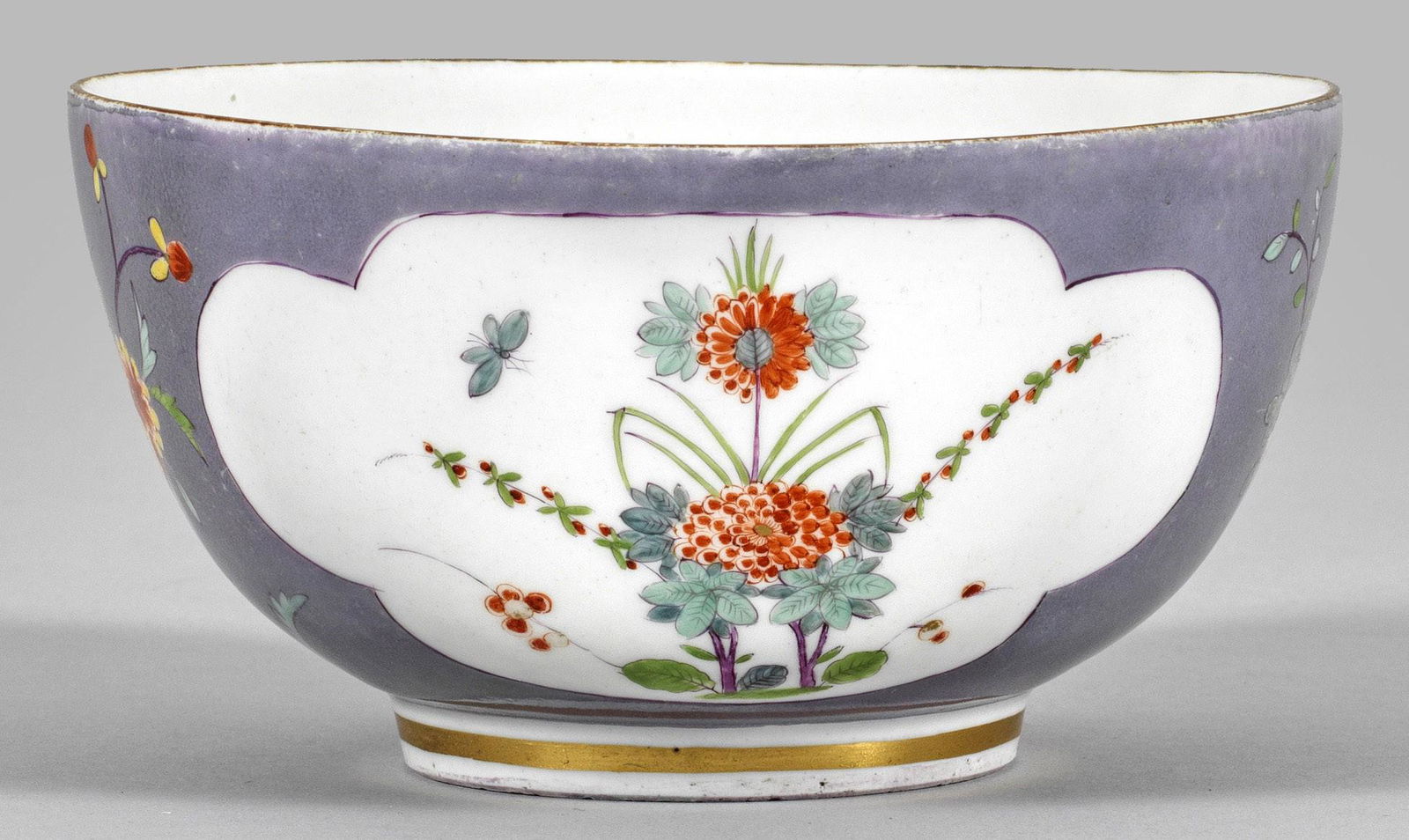 Zierkumme mit seltenem Fond und Kakiemondekor (1 of 1)