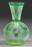 Jugendstil-Vase mit "Jungfer im Grünen"-Dekor