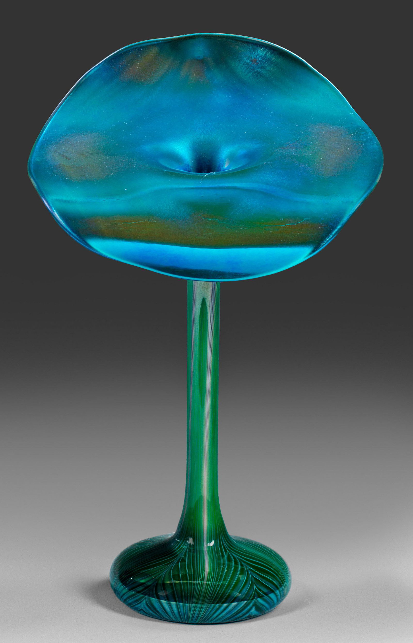 Jack-in-the-Pulpit-Vase im Stil von Tiffany (1 of 1)