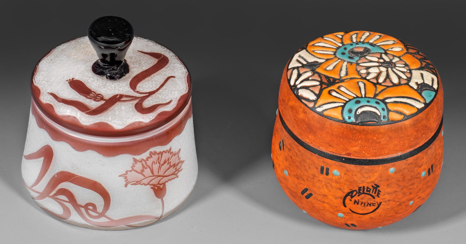 Zwei Jugendstil- und Art Déco-Dosen (1 of 1)