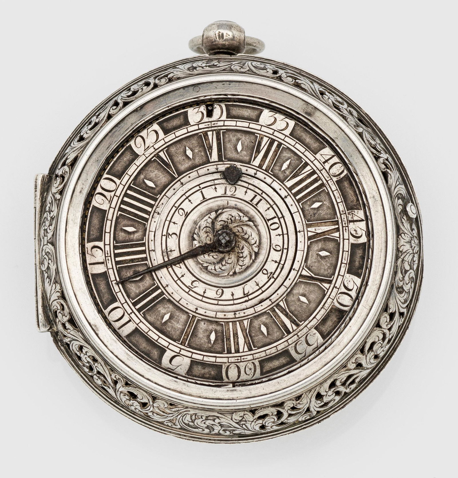 Frühes Taschenuhrengehäuse mit Zifferblatt (1 of 1)