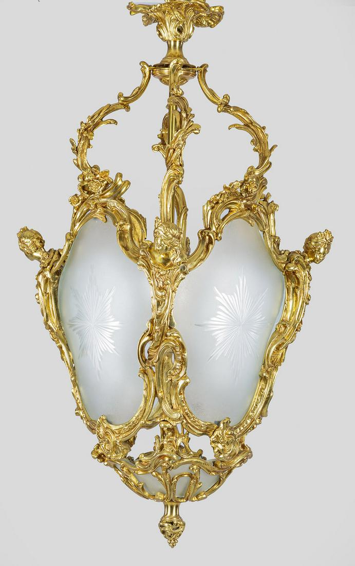 Prachtvolle Deckenampel im Louis XV-Stil (1 of 1)