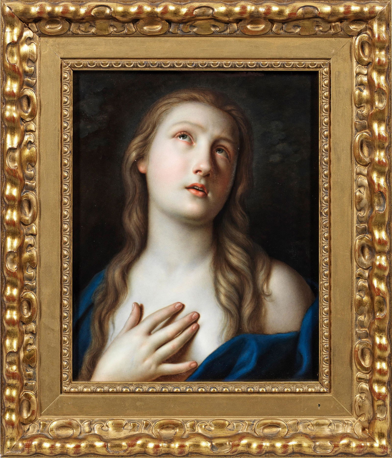 Porzellangemälde "Maria Magdalena" nach Pietro Rotari (1 of 1)