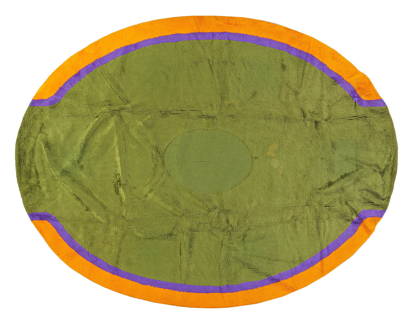 Großer ovaler Vintage-Teppich aus den 1970er Jahren (1 of 1)