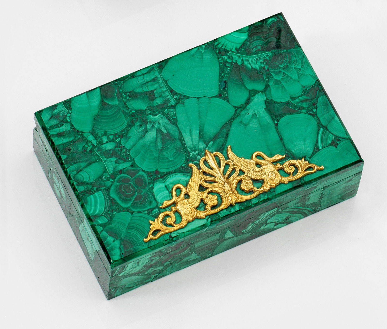 Elegante Malachitdose (1 of 1)