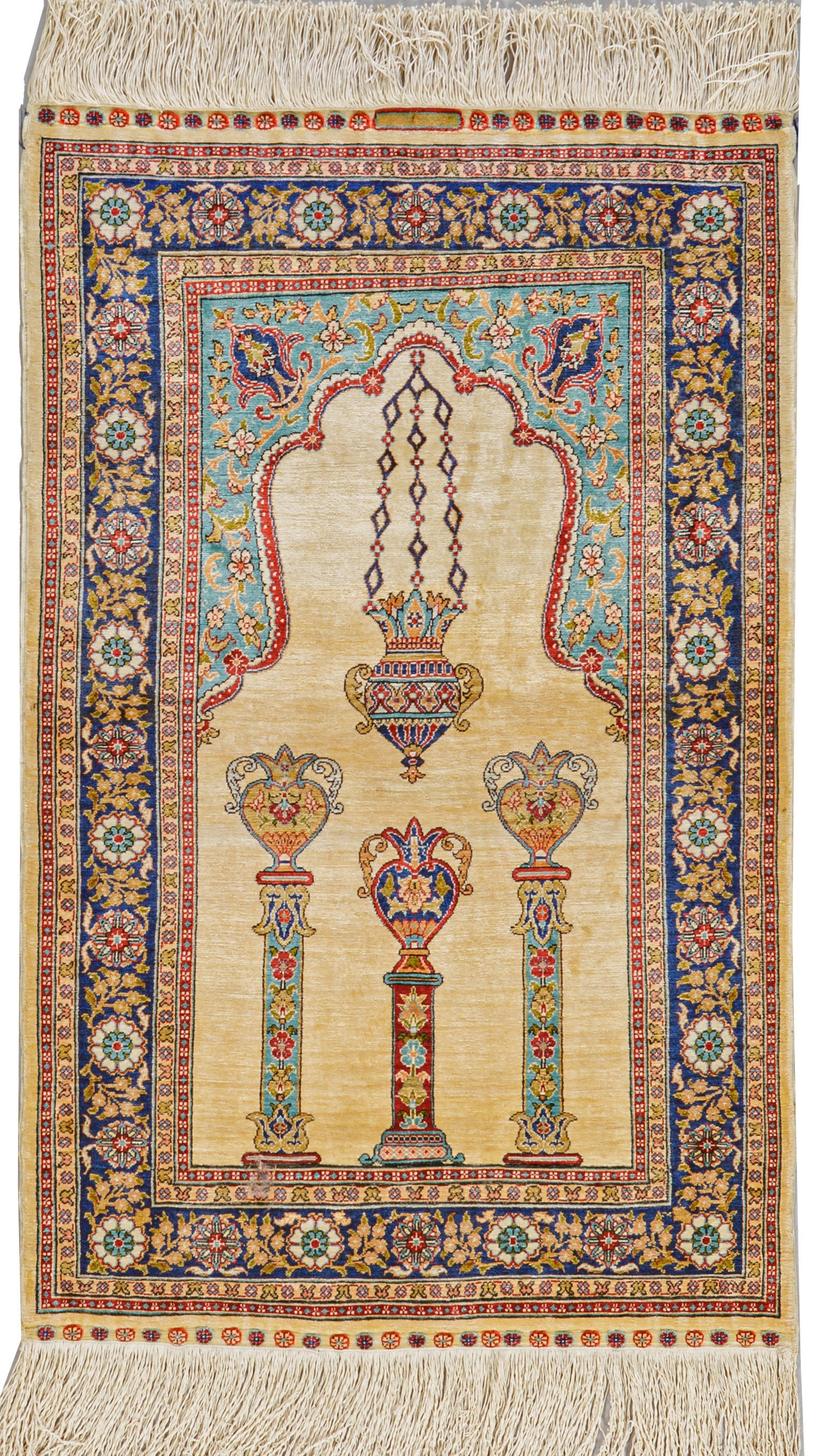 Signierte Hereke Seiden-Gebetsbrücke (1 of 1)