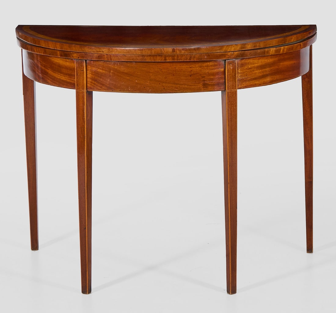 Edwardianischer Demilune-Klapptisch (1 of 1)