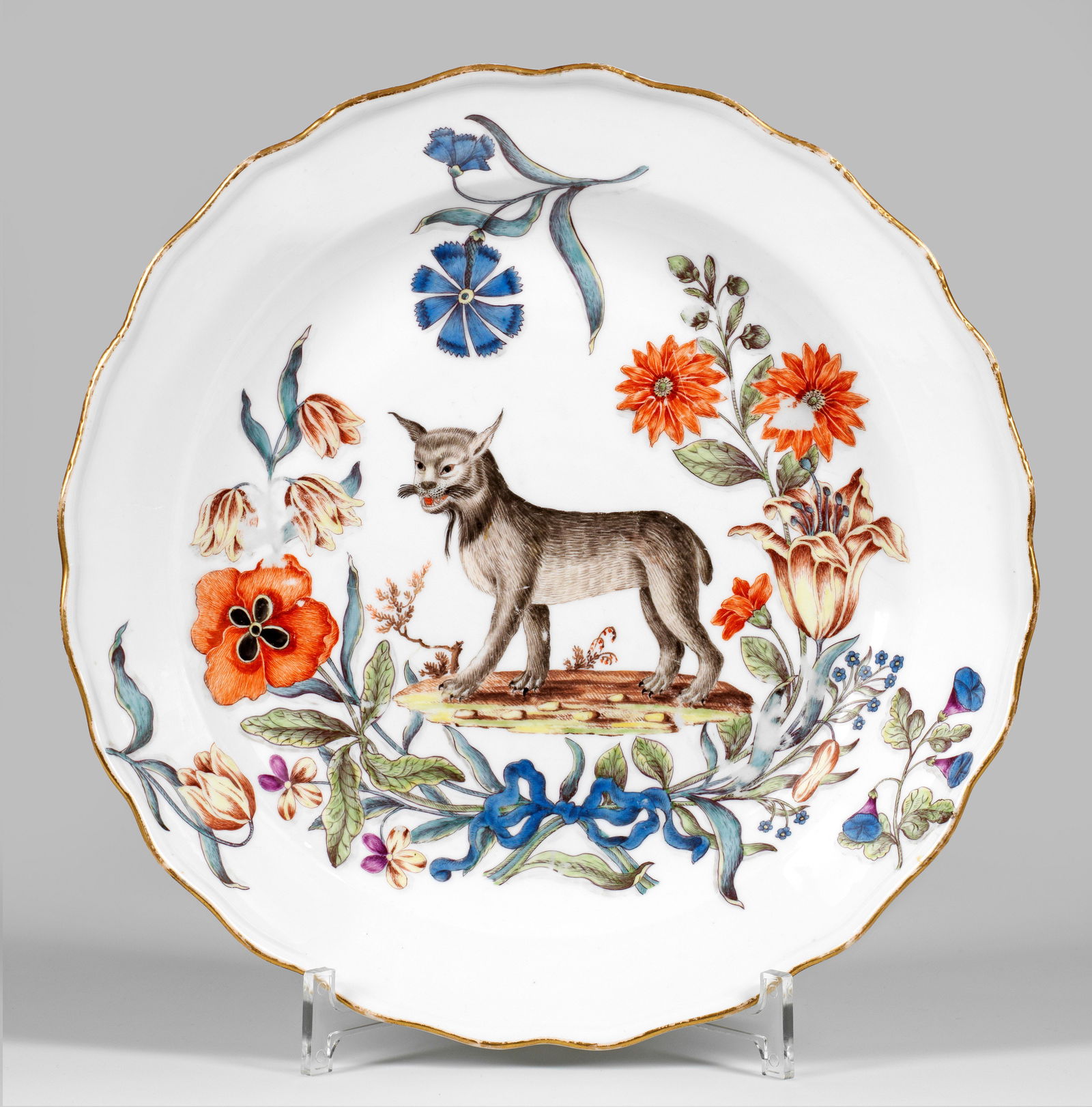 Bedeutende große Meissen Anbietschale aus dem (1 of 1)