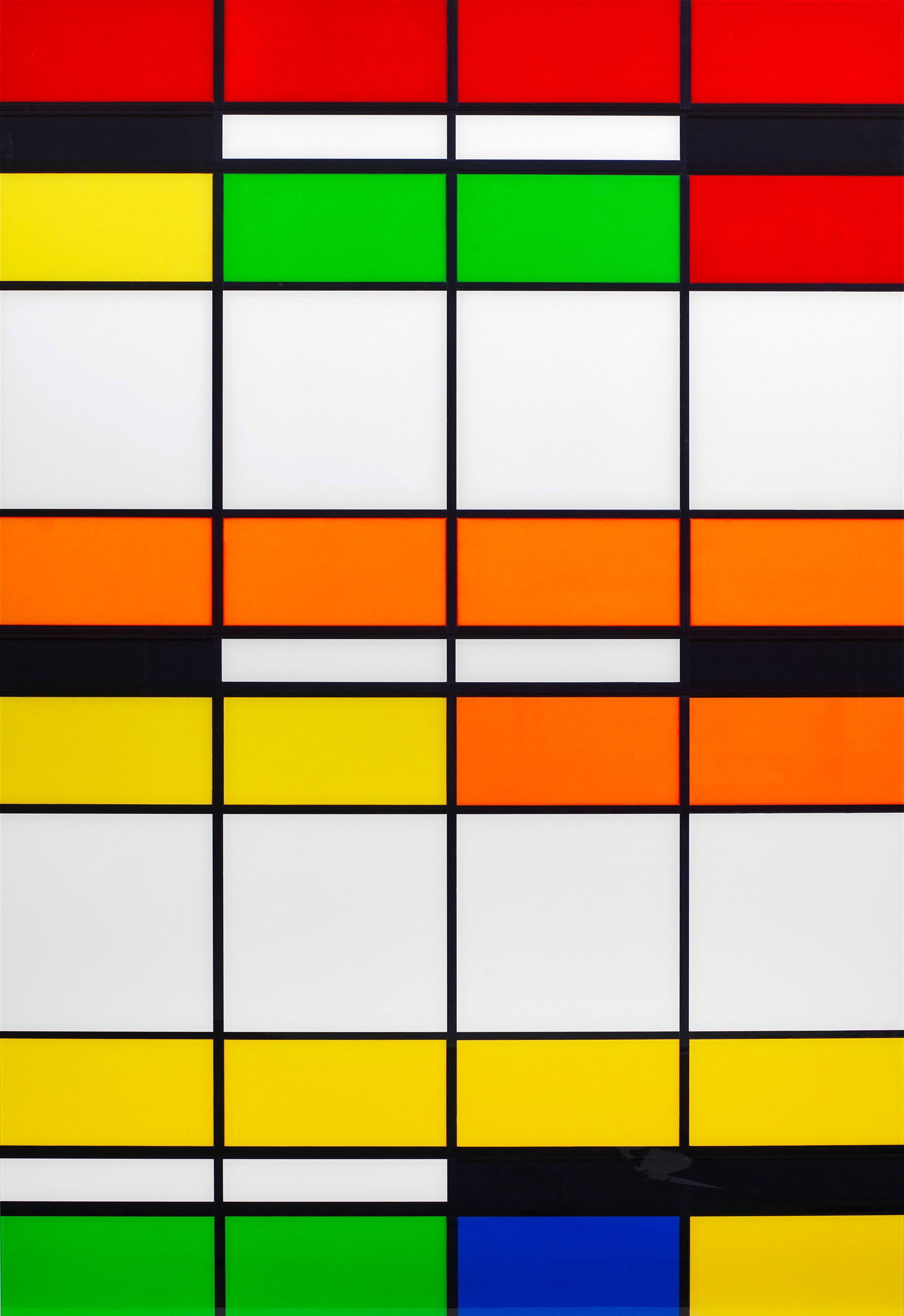 Roland Fischer: Roland Fischer (Born 1958 in Saarbrücken. Lives and works in Munich and Beijing) "nab, Melbourne". Original title C-Print, laid down on Aluminium under acrylic glass, 2011. Verso on original labe