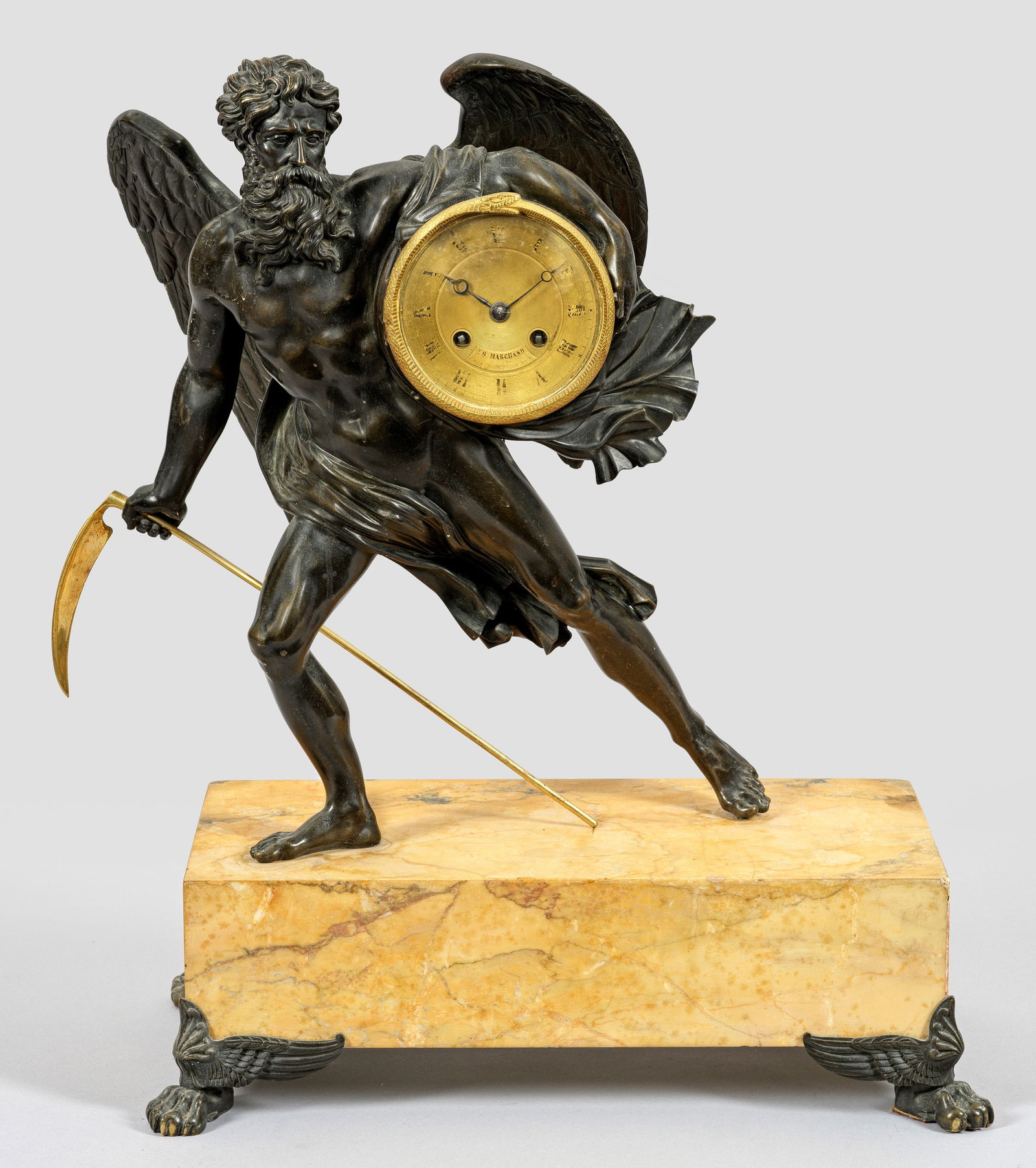 Große Figurenpendule "Chronos" (1 of 1)