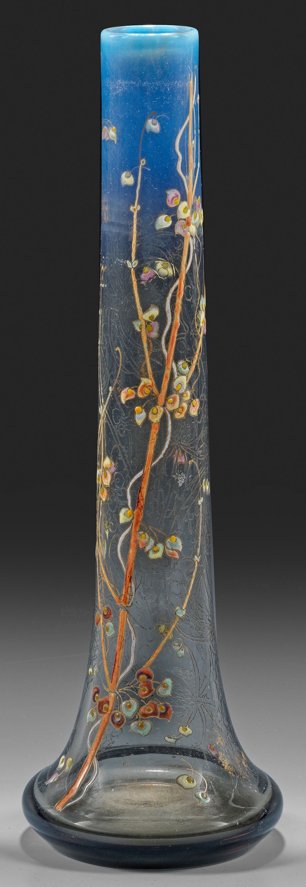 Frühe Stangenvase von Emile Gallé (1 of 1)