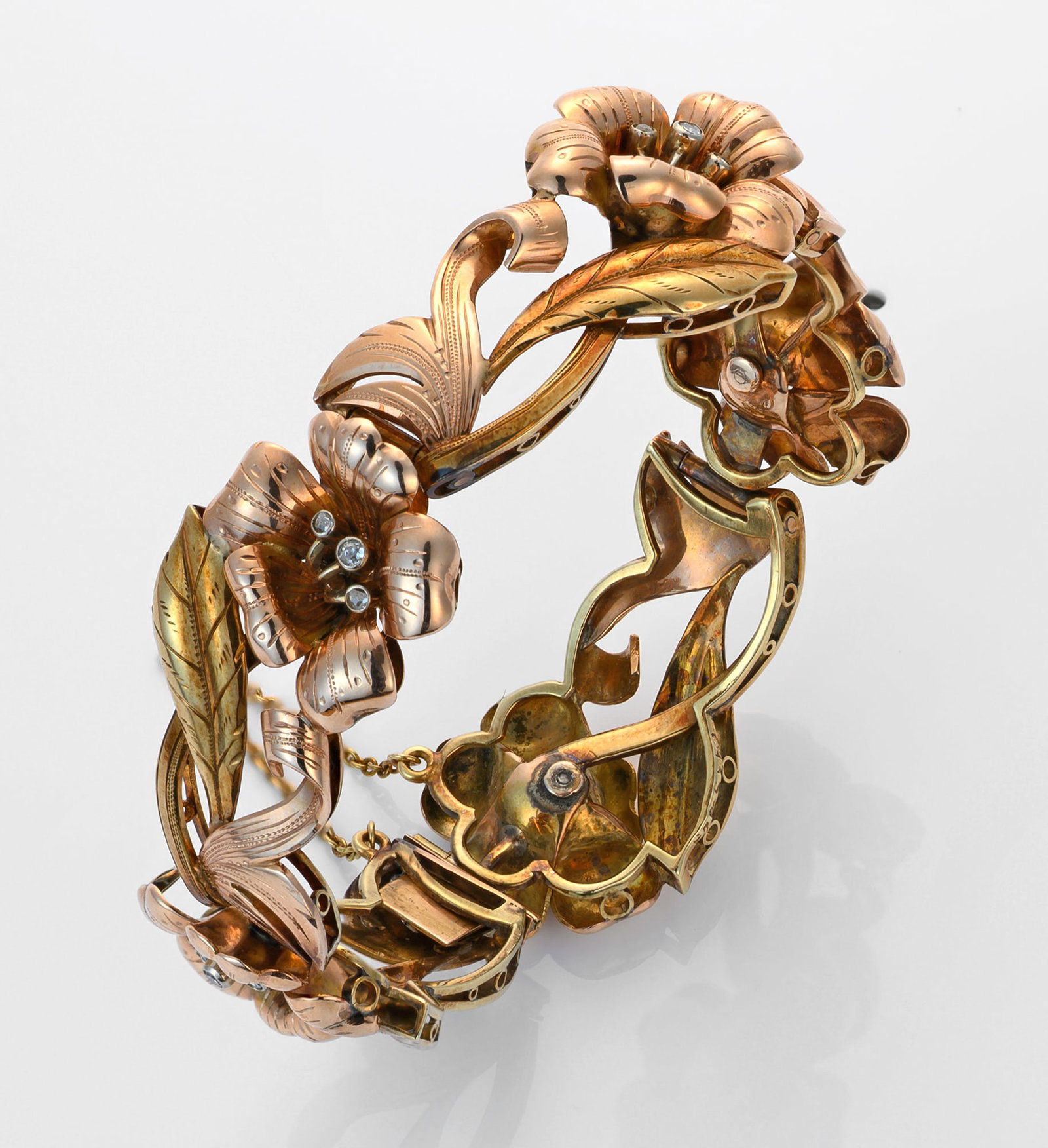 Mondänes Diamantarmband der 1940er Jahre (1 of 1)