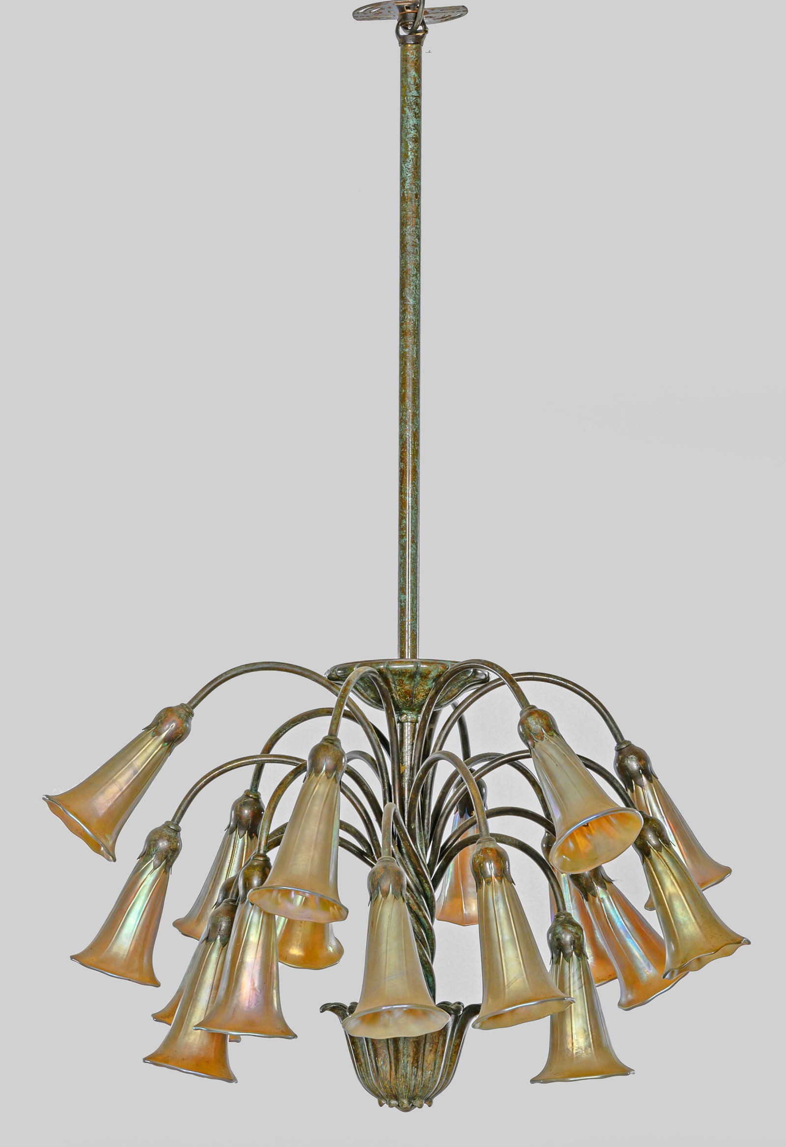 Deckenlampe im Tiffany-Stil (1 of 1)