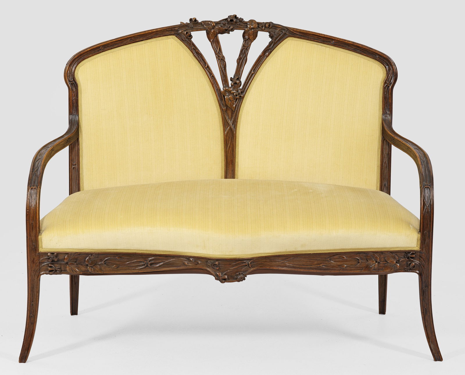 Jugendstil-Ameublement "aux Clématites" von Louis Majorelle (1 of 2)