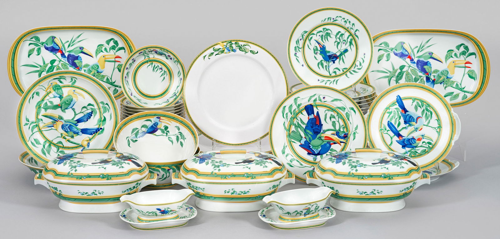 Speiseservice "Toucans" von Hermès (1 of 1)