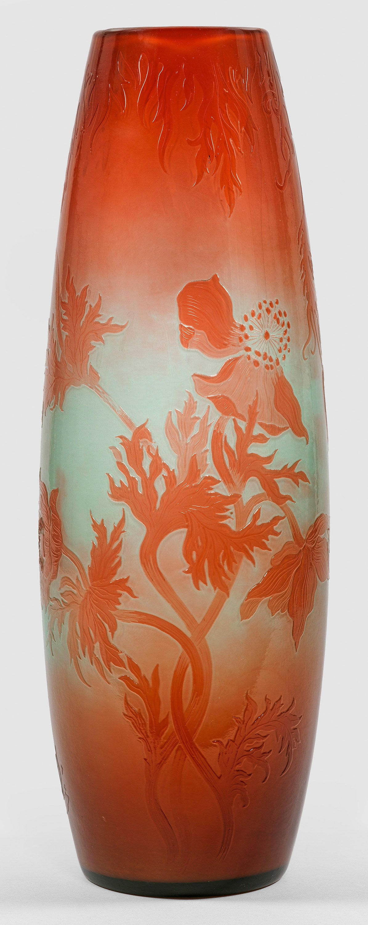 Große Vase mit Dekor "Pavots" (1 of 1)