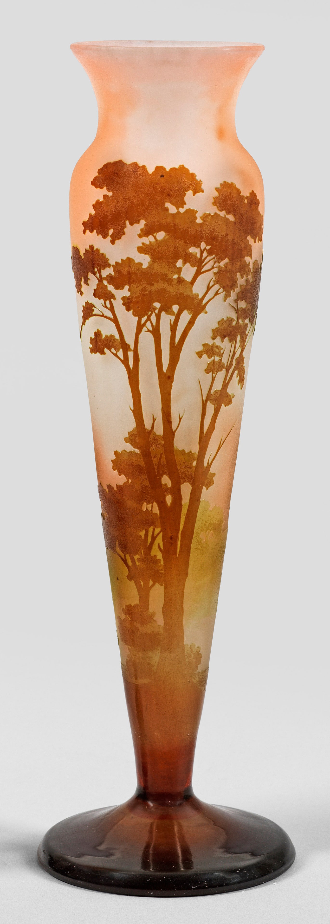 Gallé-Ziervase mit "Paysage lacustre"-Dekor (1 of 1)