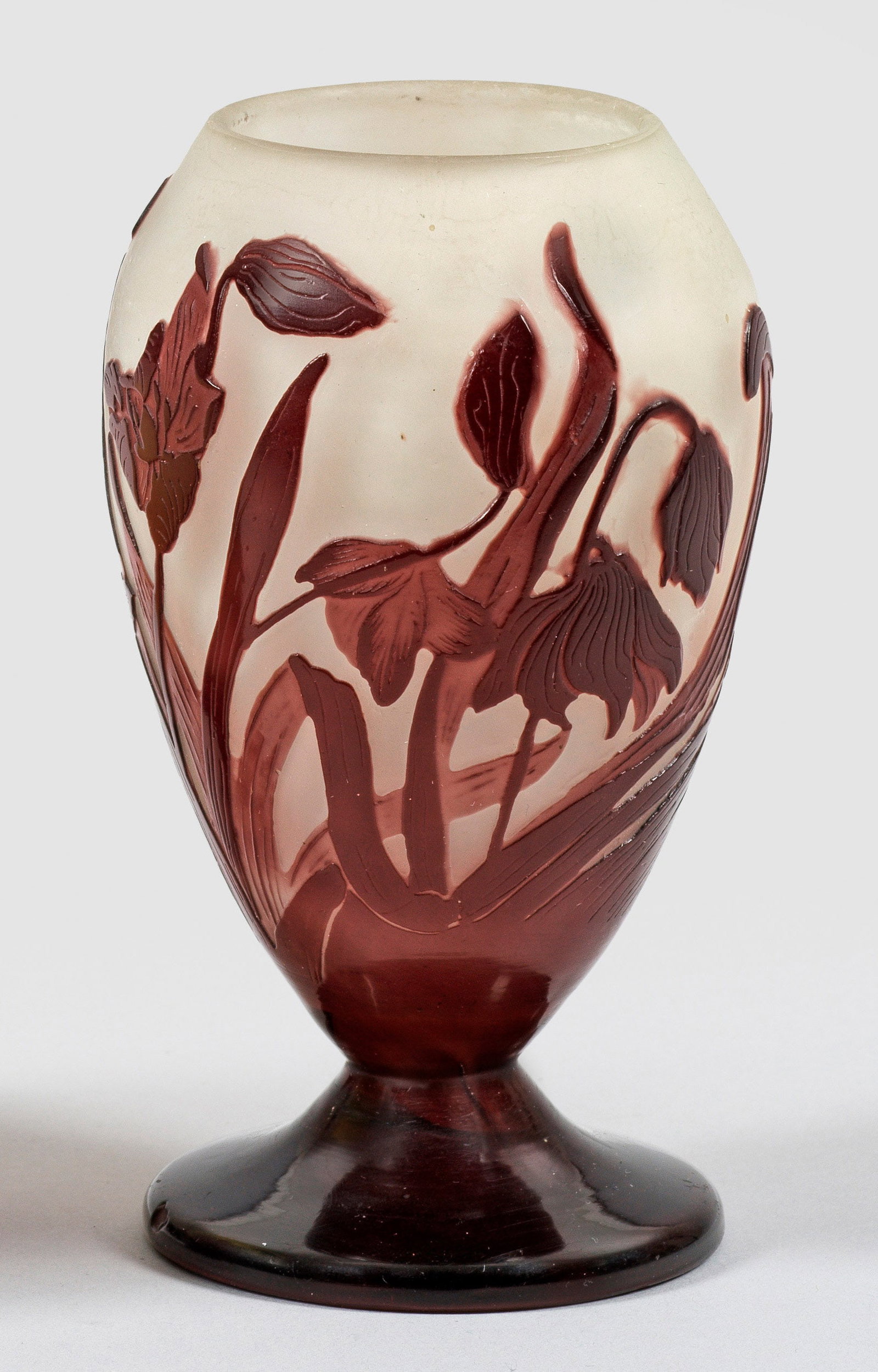 Gallé-Ziervase mit Frühblüher-Dekor (1 of 1)