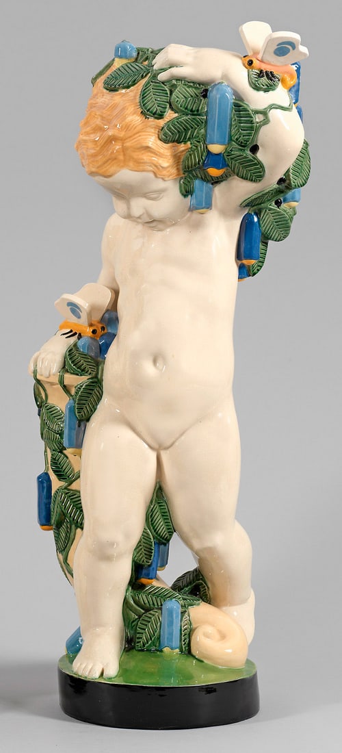 Seltener großer Jahreszeiten-Putto "Sommer" (1 of 1)