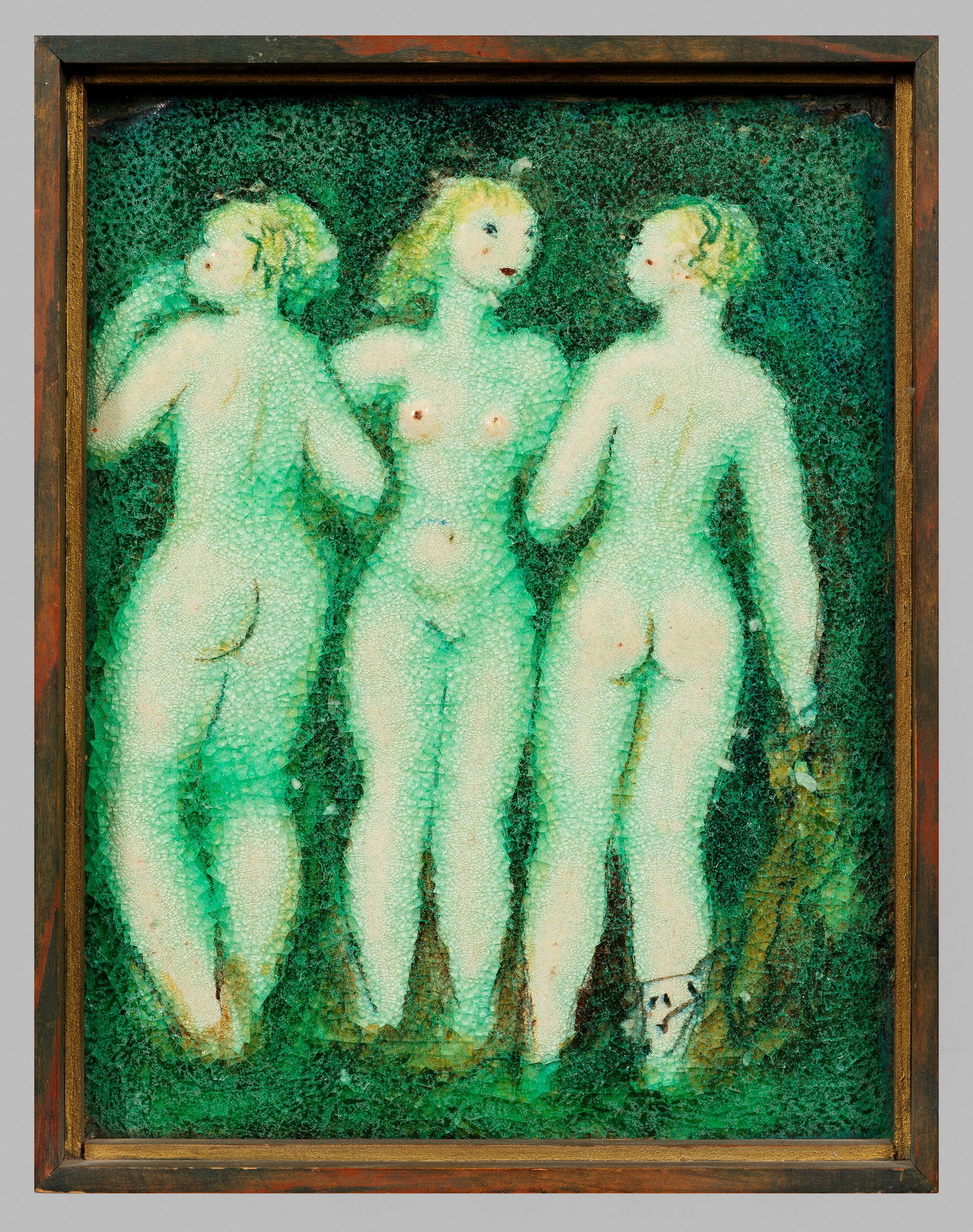 Kleines Wandbild mit drei Grazien (1 of 1)