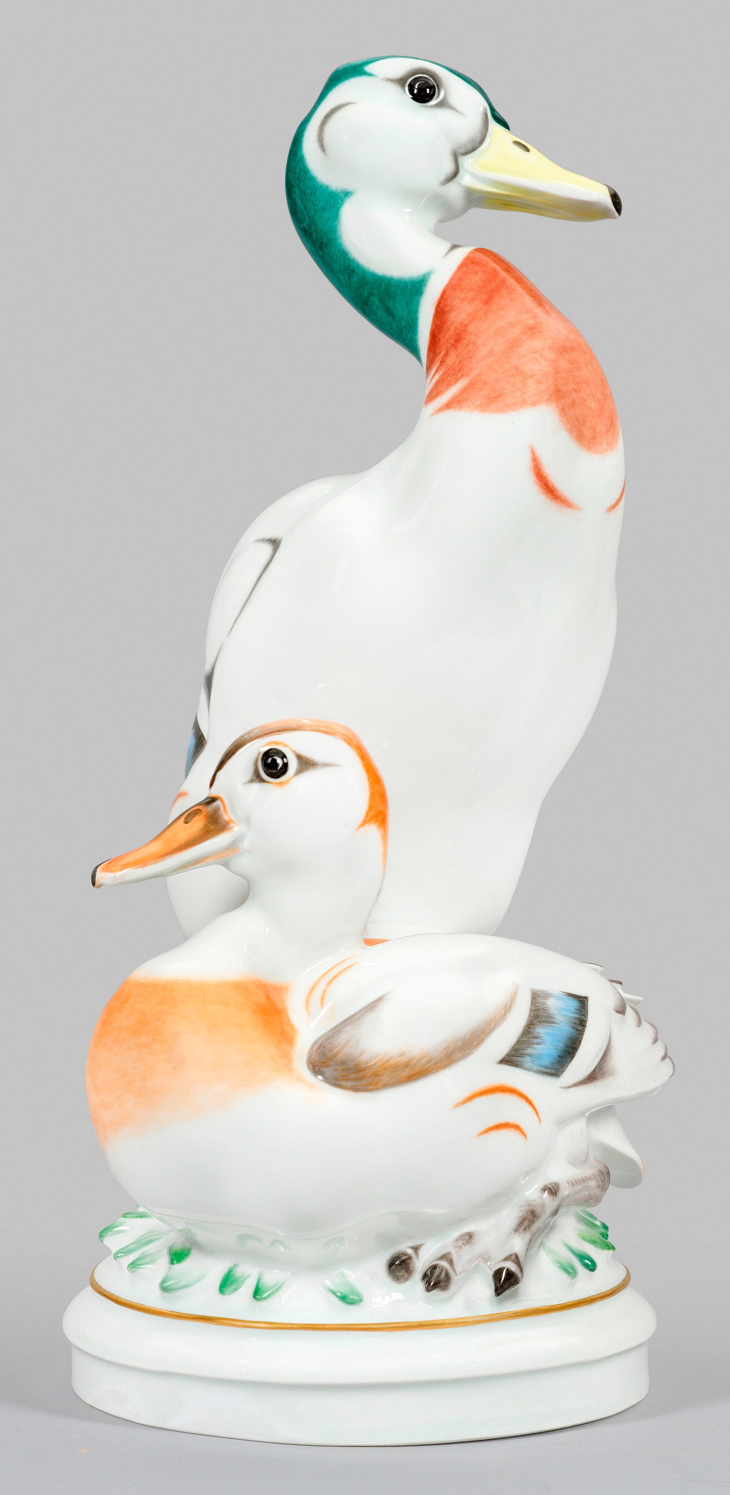 Große Art Déco-Entengruppe von Meissen (1 of 1)