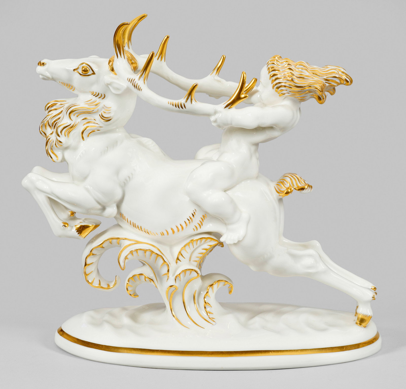 Große Art Déco-Figurengruppe "Furioso". Originaltitel (1 of 1)