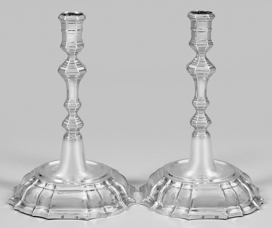 Paar Barock-Tafelleuchter (1 of 1)