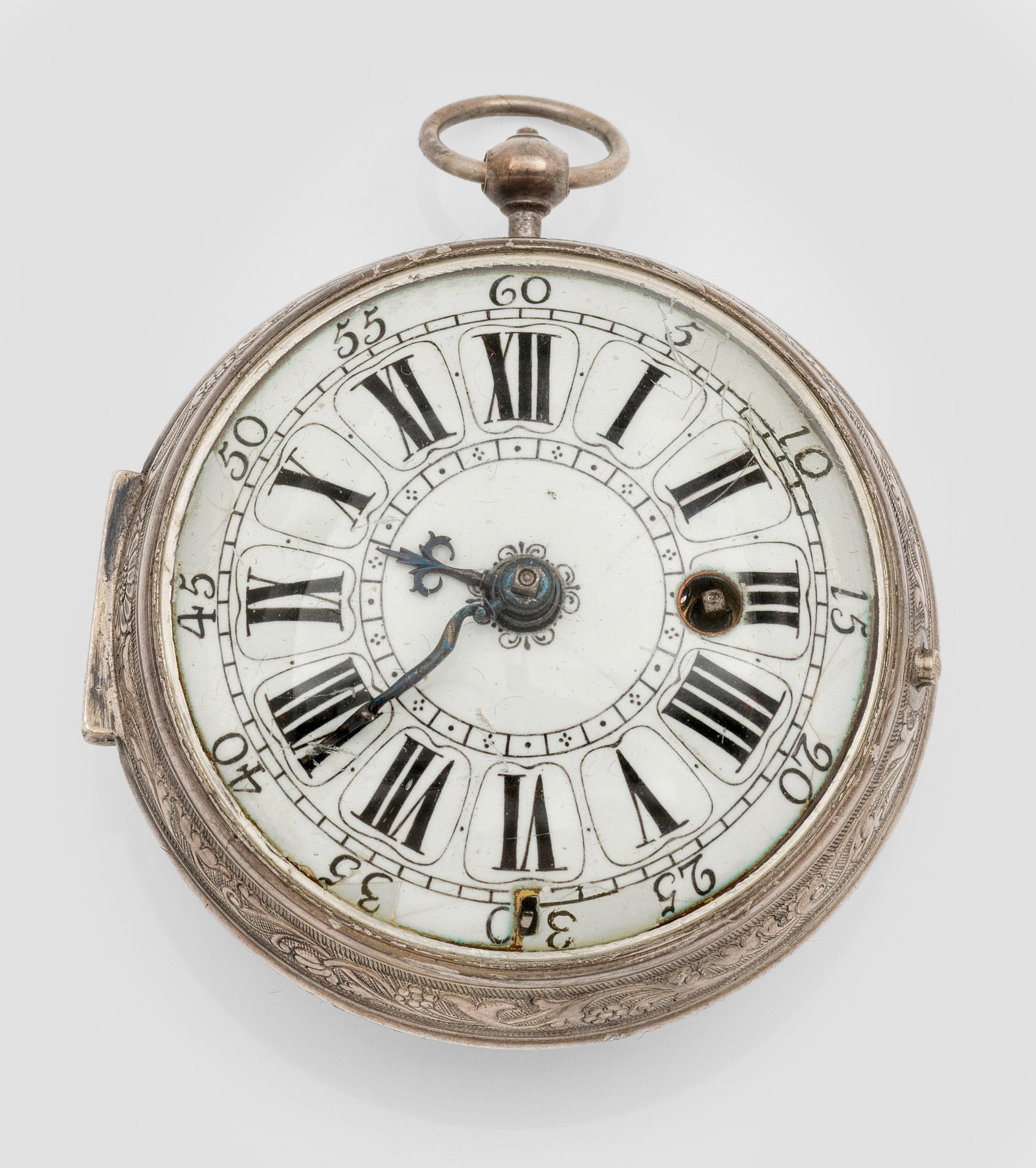 Französische "Oignon"-Spindeltaschenuhr (1 of 3)