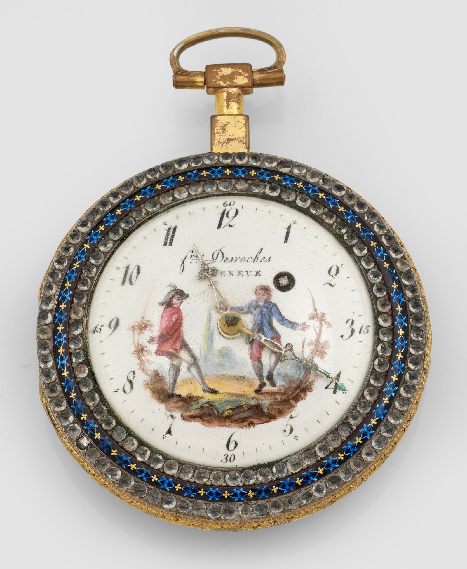 Louis XVI-Spindeltaschenuhr der Gebrüder Desroches (1 of 3)