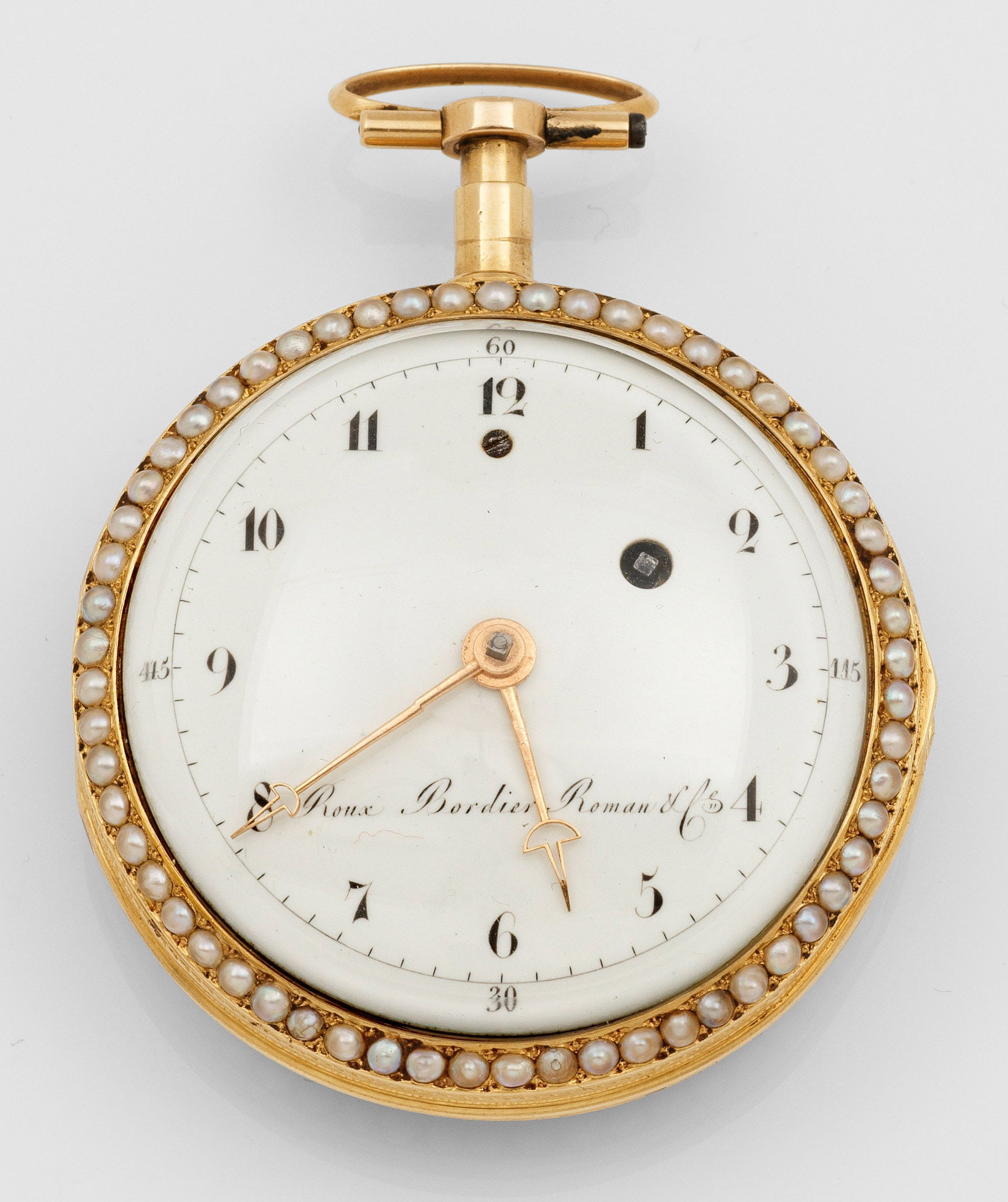 Feine Spindeltaschenuhr von Roux, Bordier, Roman & Cie (1 of 3)