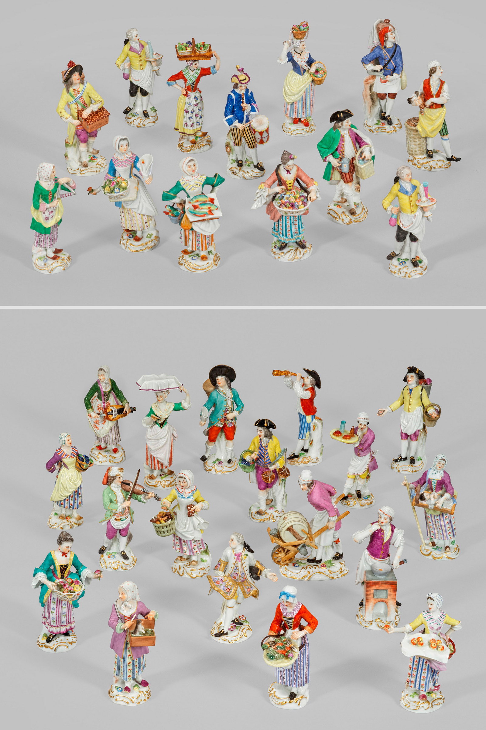 Sammlung von 31 Meissen Figuren (1 of 1)