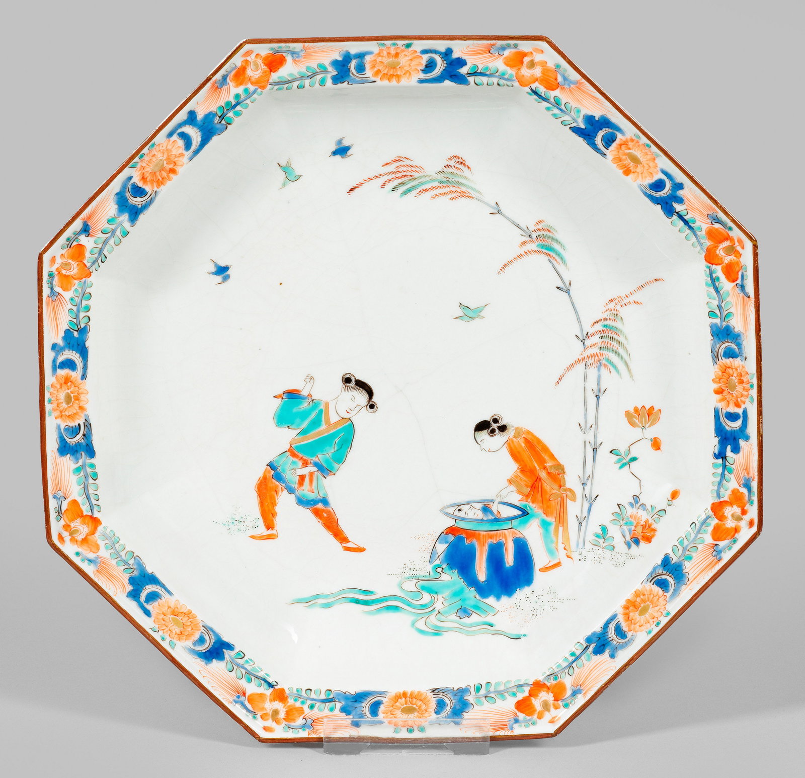 Seltene Meissen Schale mit "Shiba Onko"-Dekor (1 of 2)