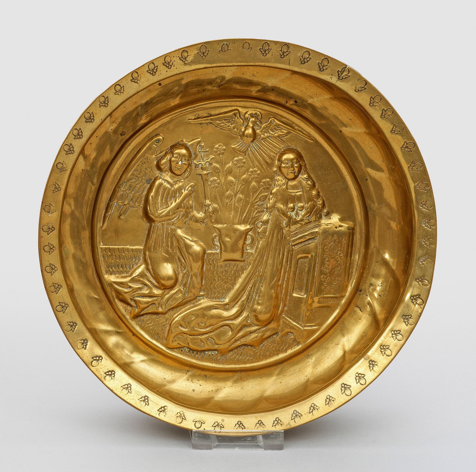 Beckenschlägerschüssel mit Mariä Verkündigung (1 of 1)