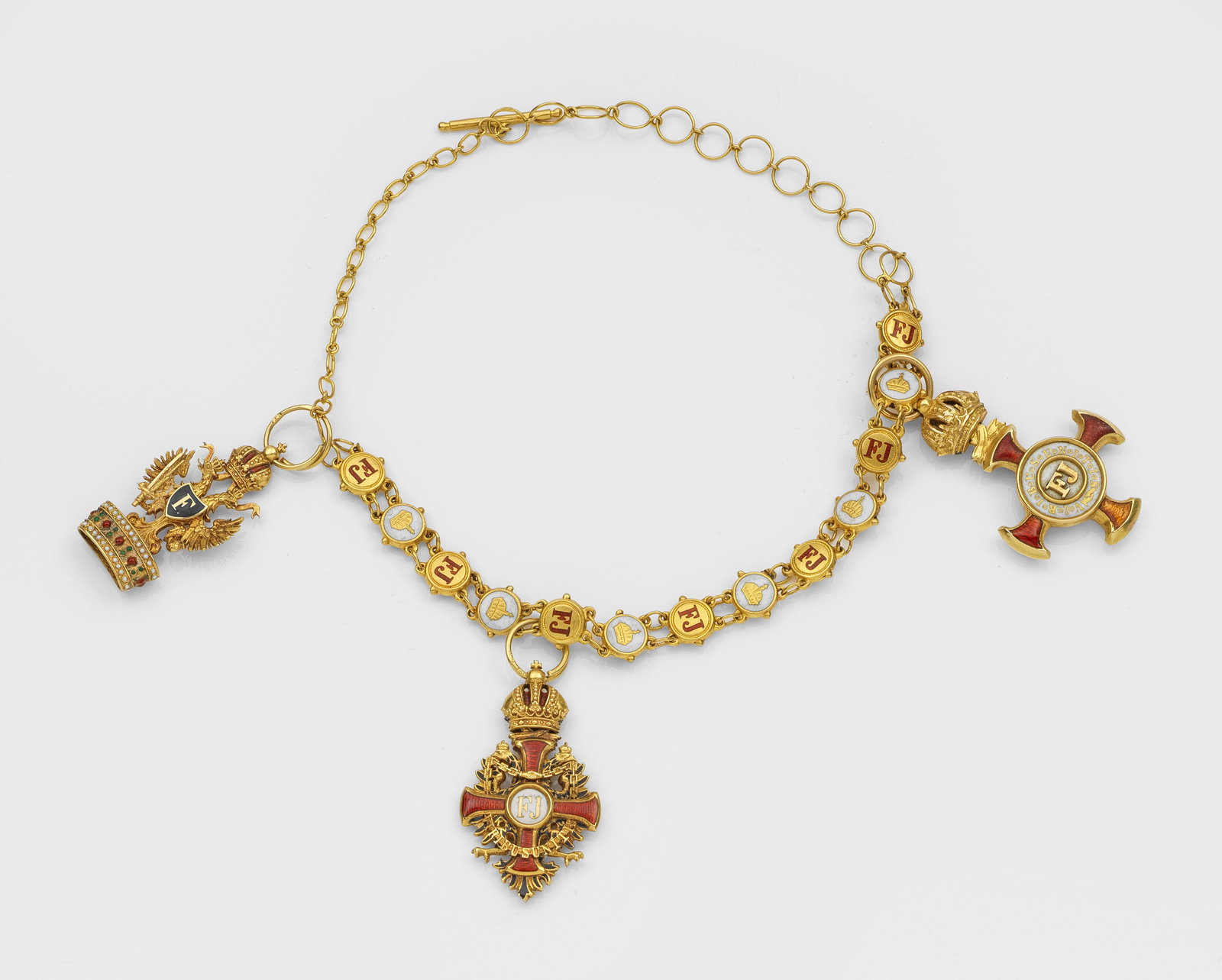 Armband des Franz-Joseph-Orden, K&K Donaumonarchie 1849, (1 of 1)