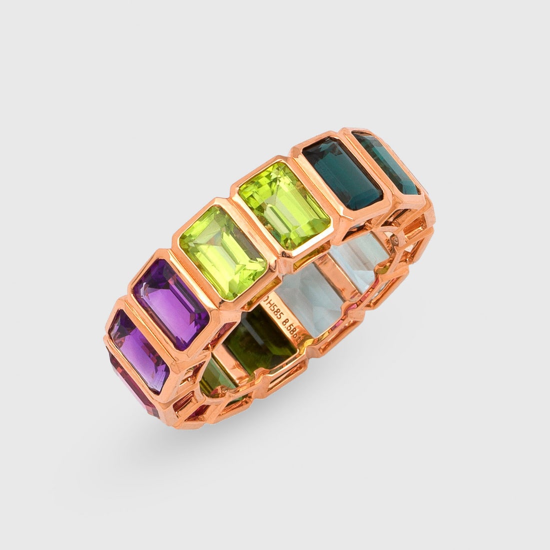Dekorativer Multicolor Memory-Ring (1 of 1)
