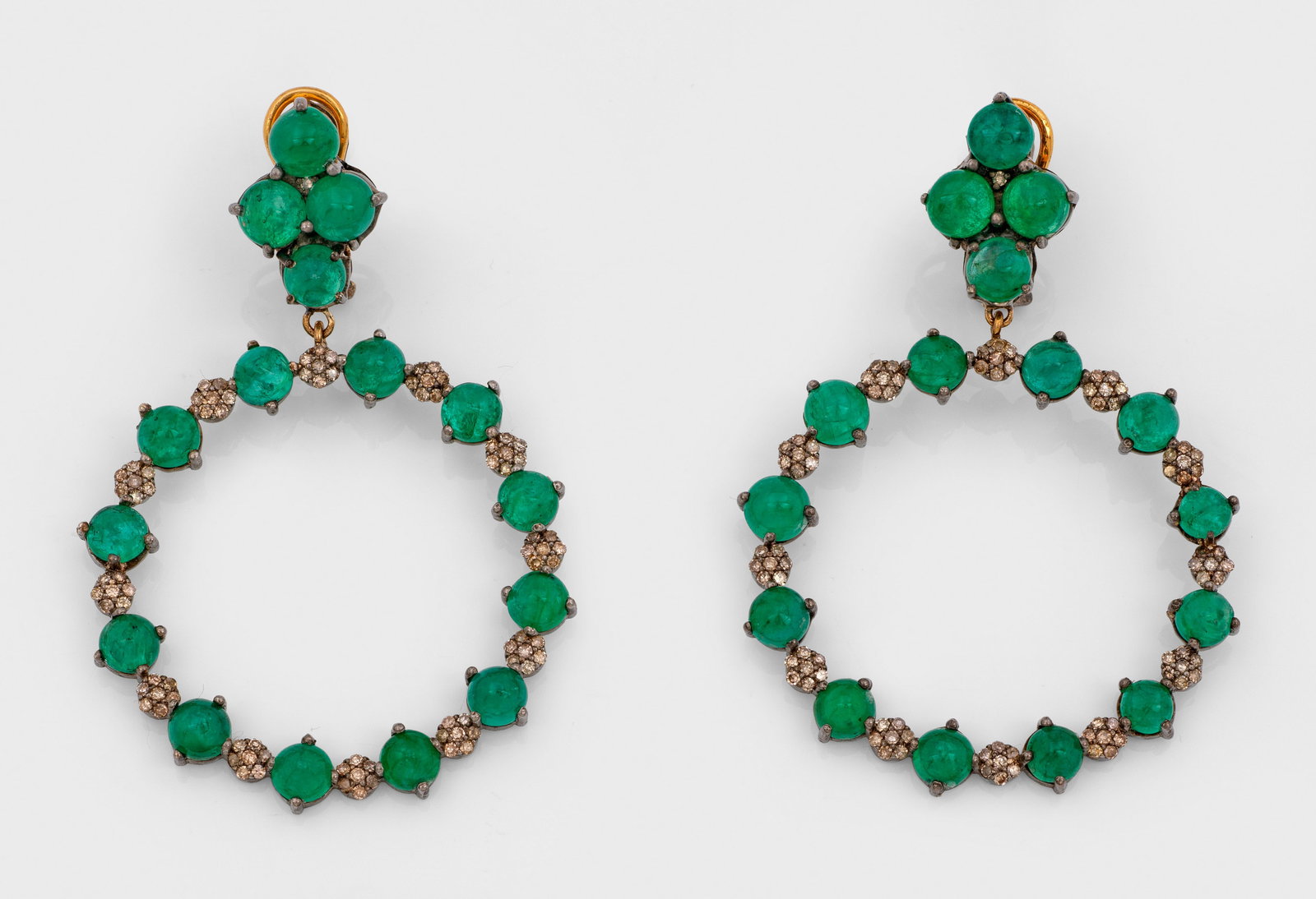 Paar Smaragd-Ohrgehänge (1 of 1)