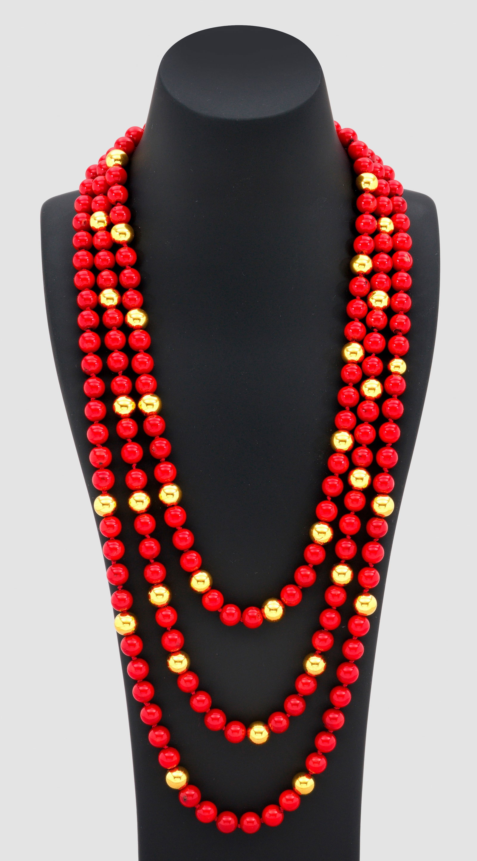 Dekoratives Korallen Collier (1 of 1)