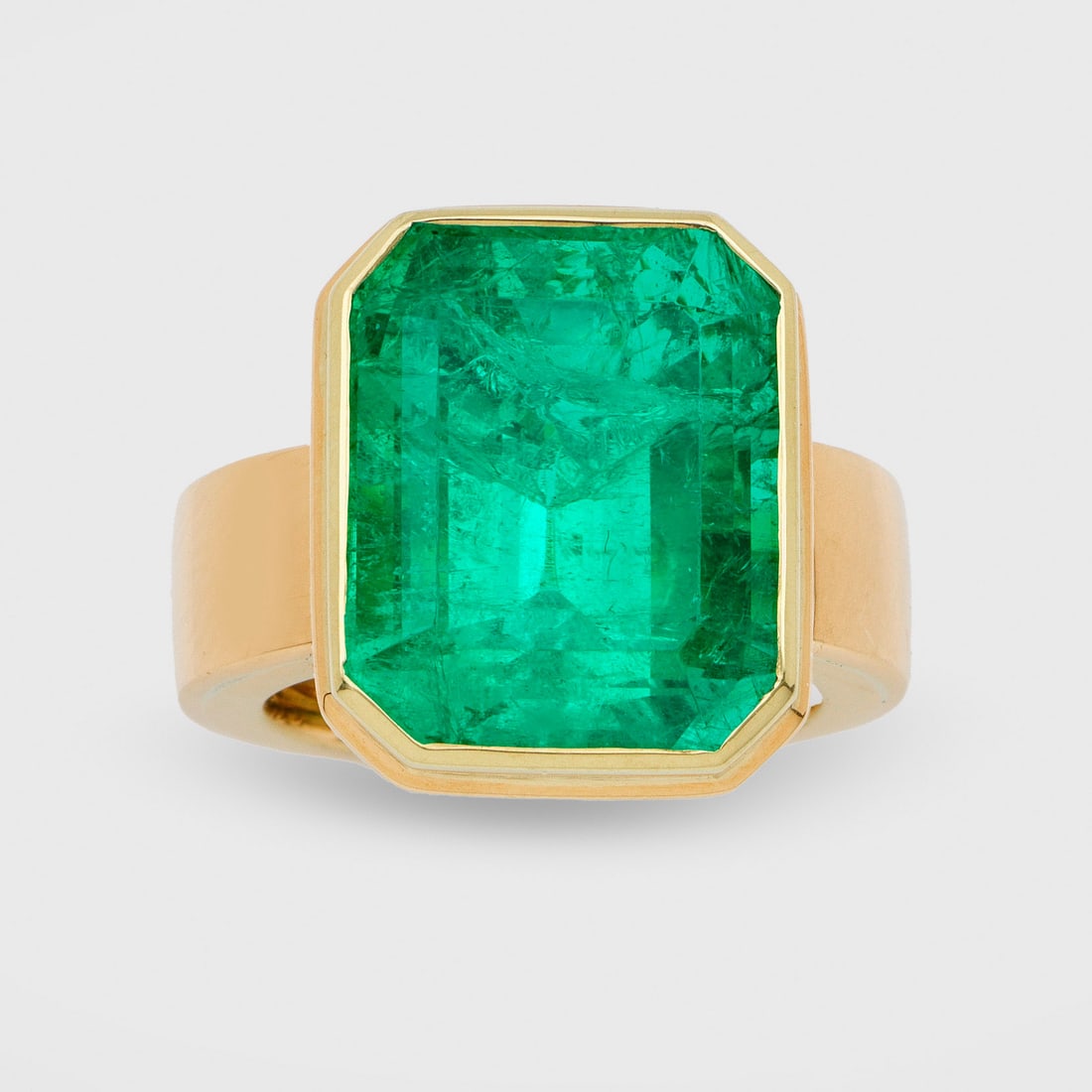 Großer kolumbianischer Smaragdring (1 of 1)