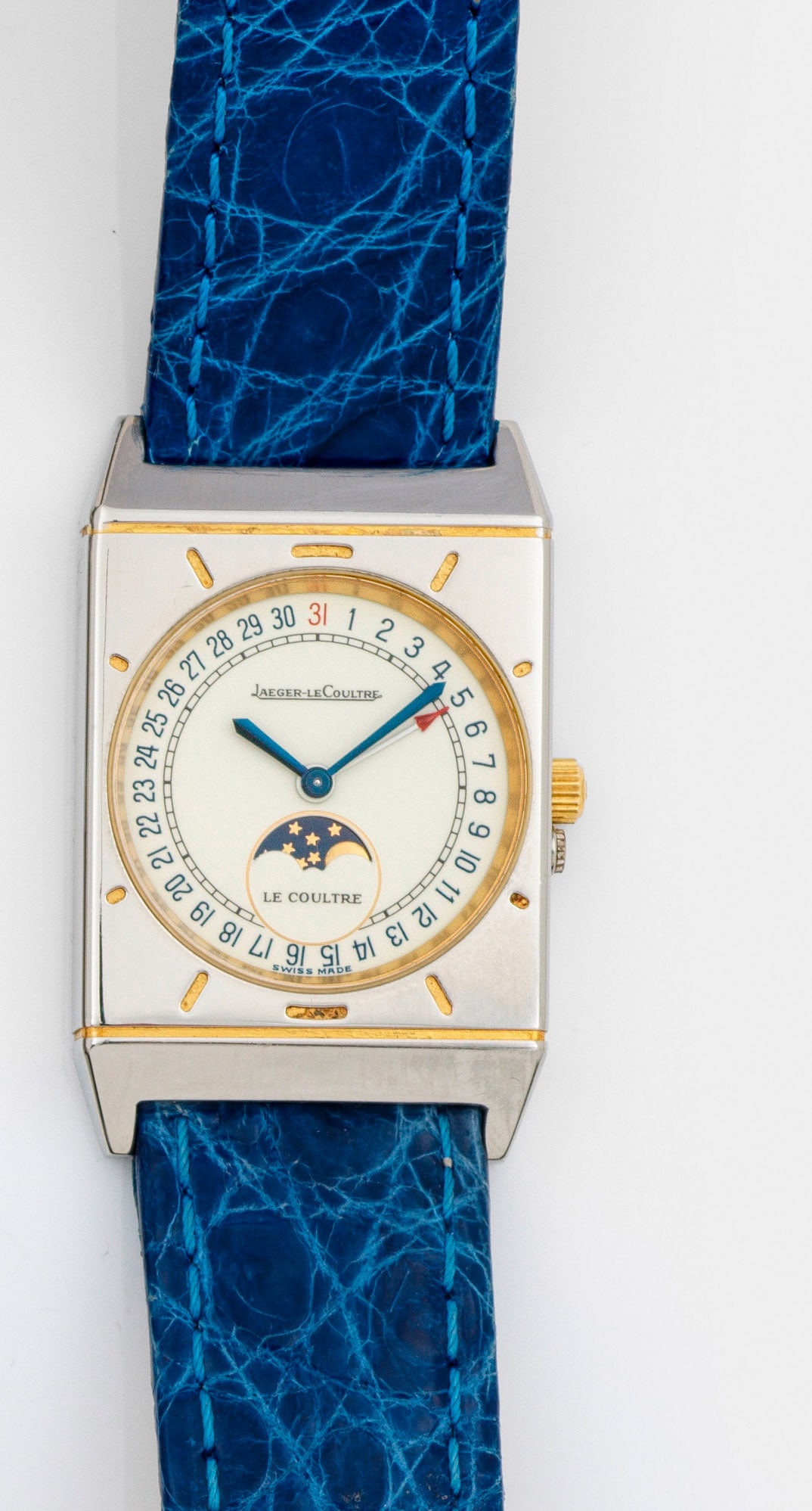 Armbanduhr von Jaeger LeCoultre Vollkalendar mit Mondphase (1 of 1)