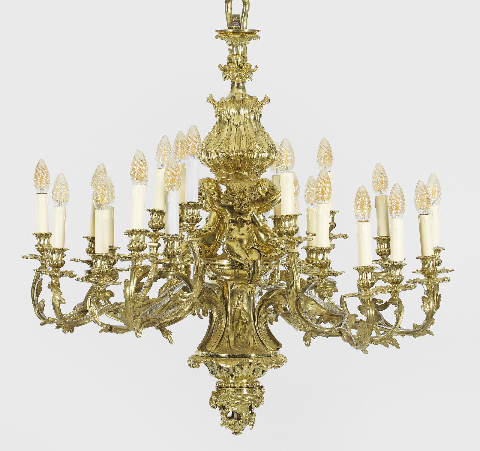 Großer Napoleon III-Deckenleuchter (1 of 1)